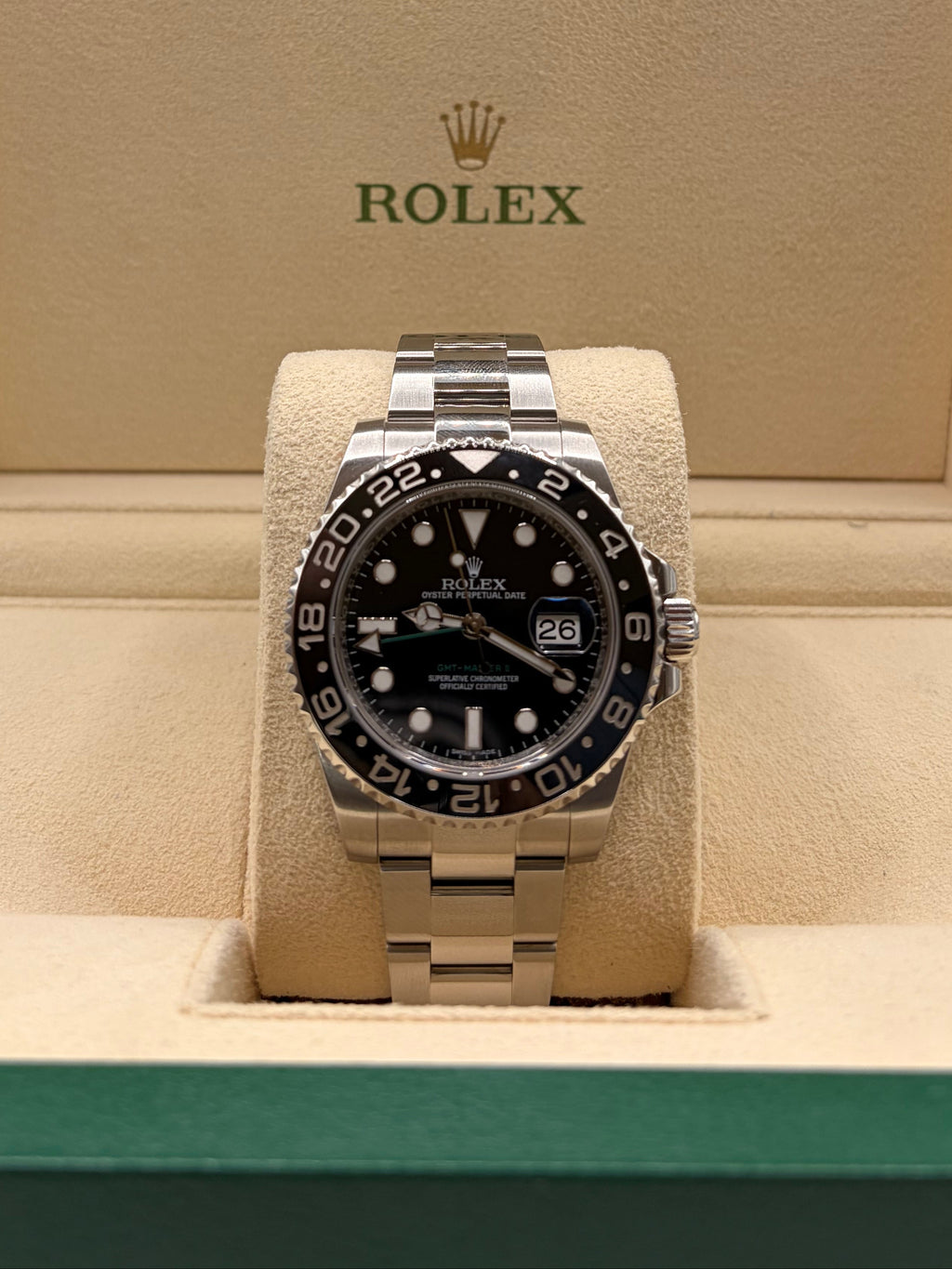 2016 Rolex GMT-Master II 116710LN “Green Arrow”